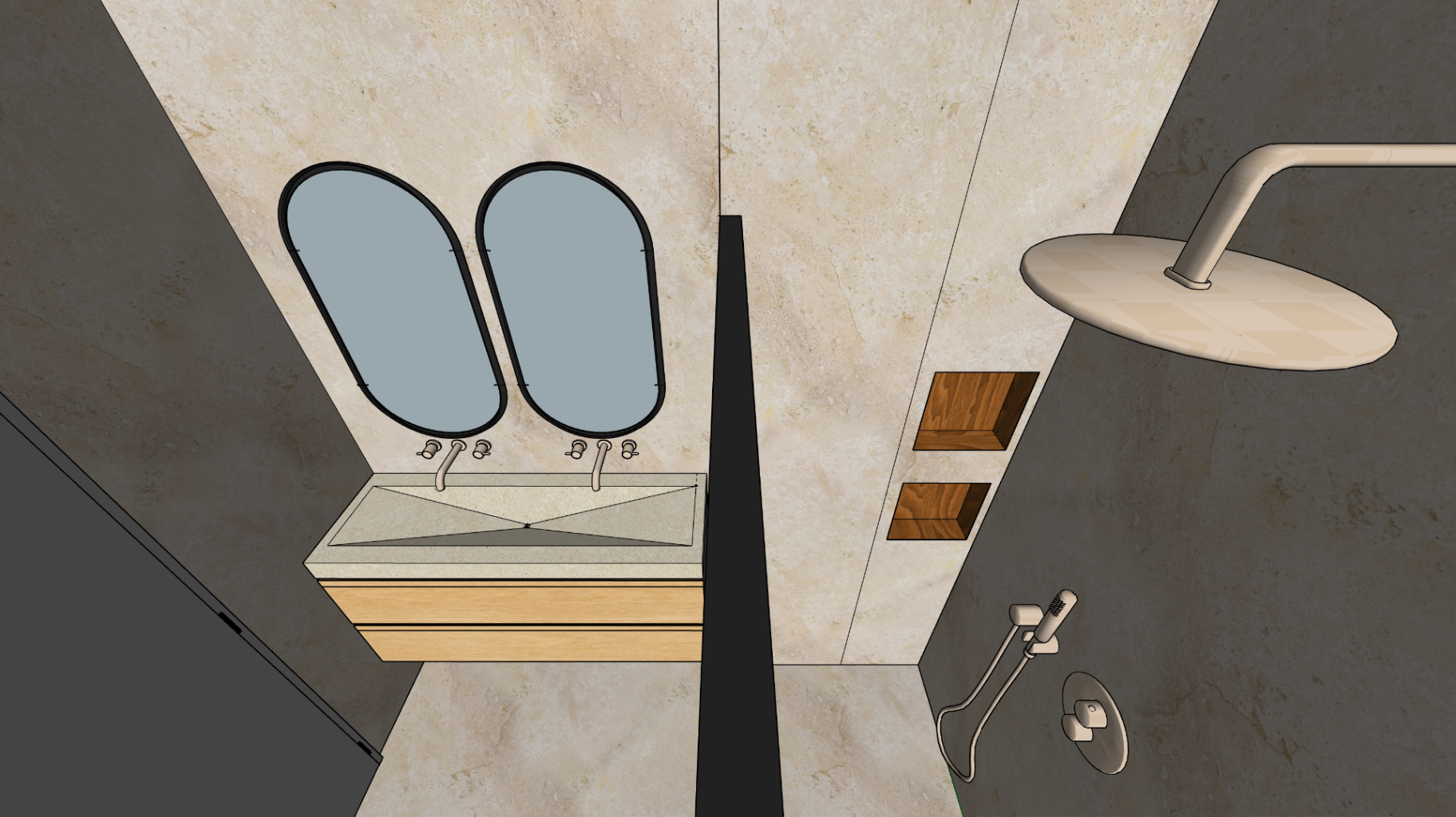 Badkamer SketchUp 2