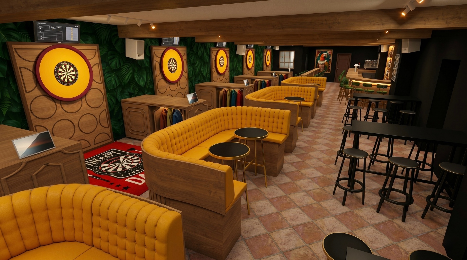 Tripleclub — Horeca — interieurontwerp 232 m²