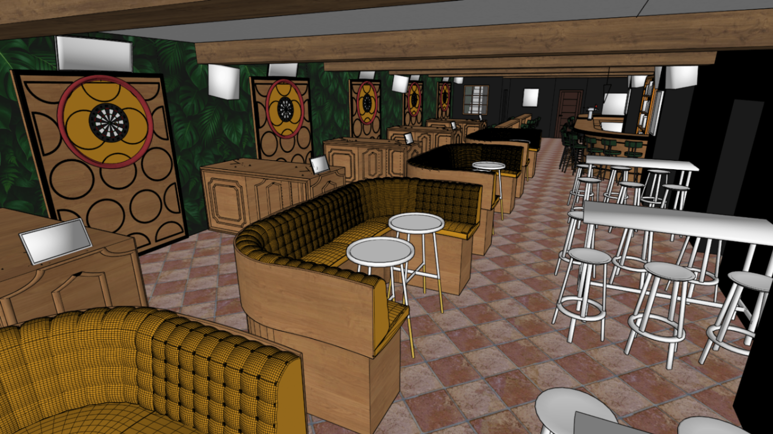 Tripleclub — sketchup