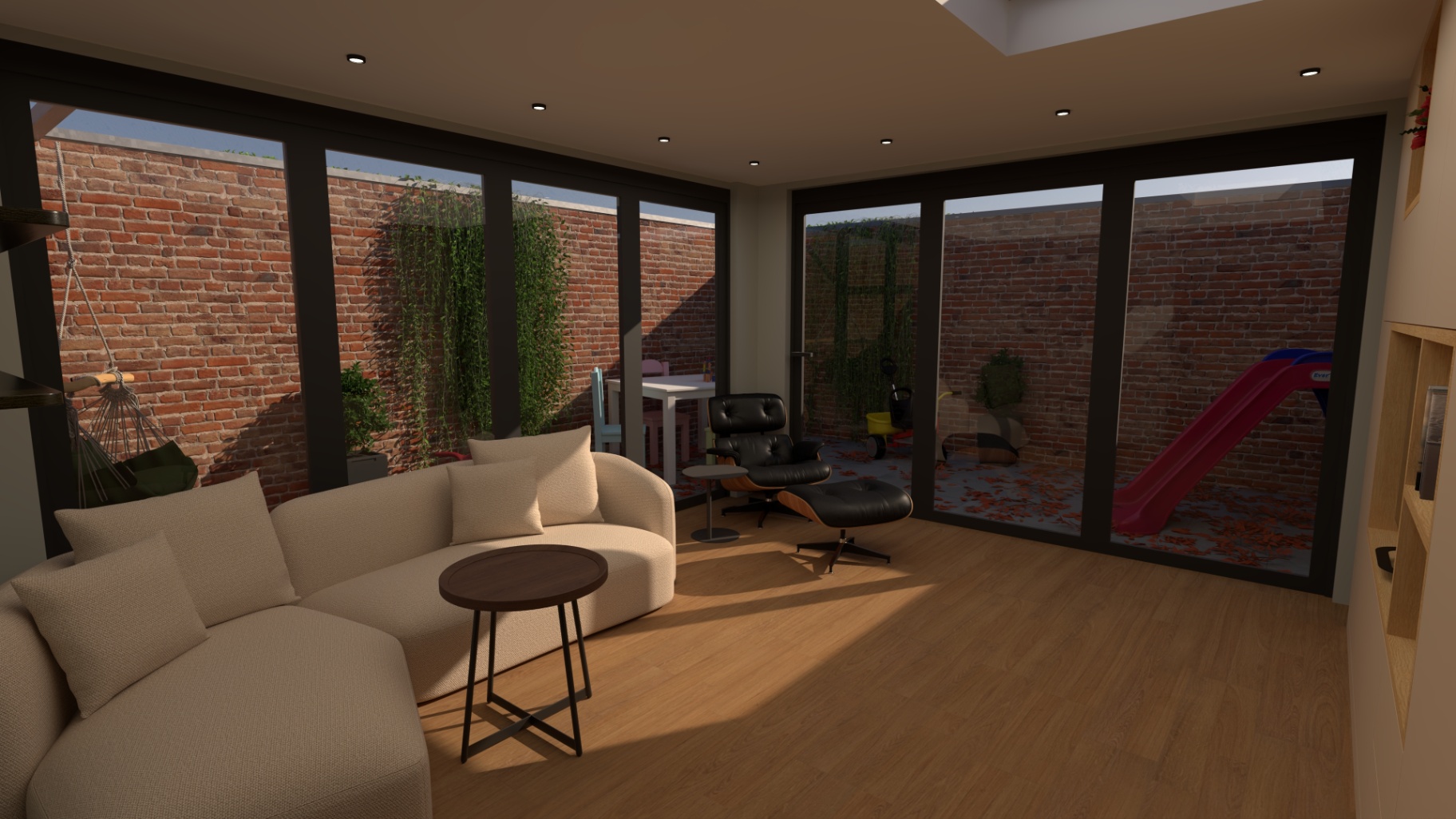 Kastenwand render 2
