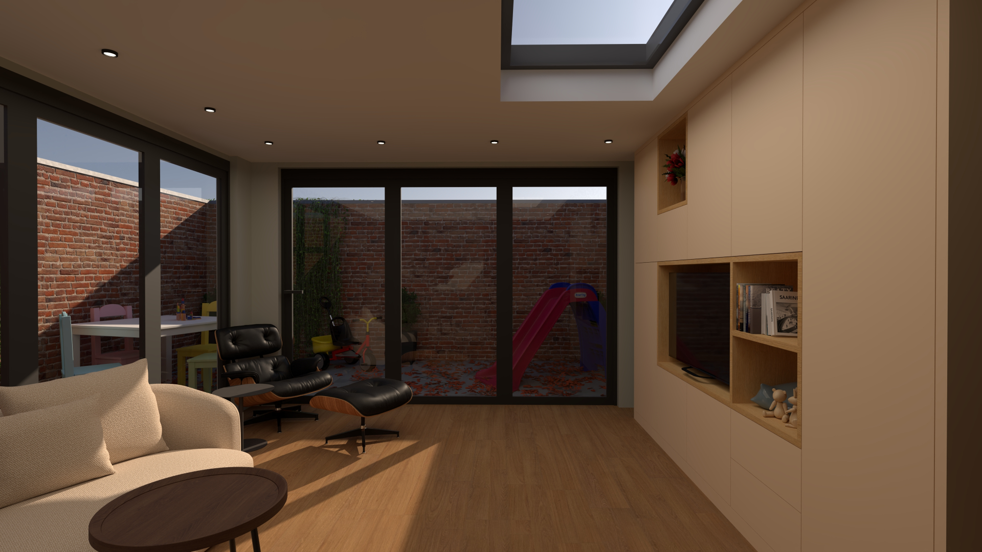 Kastenwand render 4
